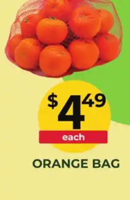 Food World Supermarket ORANGE BAG offer