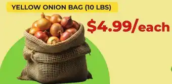 Food World Supermarket YELLOW ONION BAG offer