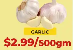 Food World Supermarket GARLIC offer