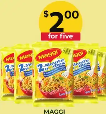 Food World Supermarket MAGGI offer