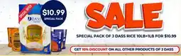 Food World Supermarket J DASS RICE offer