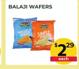 Food World Supermarket BALAJI WAFERS offer