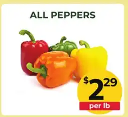Food World Supermarket ALL PEPPERS offer