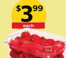 Food World Supermarket STRAWBERRY offer