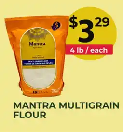 Food World Supermarket MANTRA MULTIGRAIN FLOUR offer