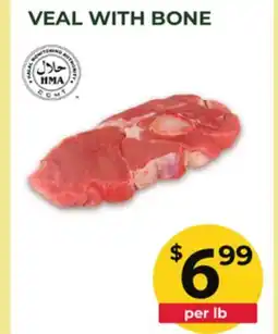 Food World Supermarket VEAL WITH BONE BONELESS VEAL offer