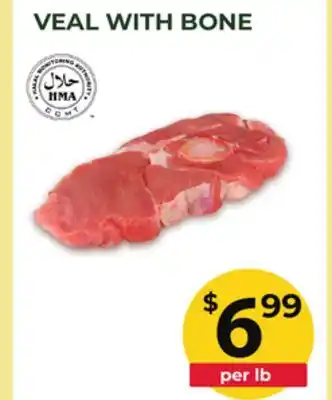 Food World Supermarket VEAL WITH BONE BONELESS VEAL offer