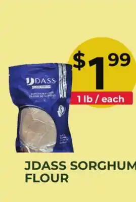 Food World Supermarket JDASS SORGHUM FLOUR offer