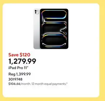 Staples iPad Pro 11 offer