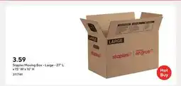 Staples Staples Moving Box - Large - 27 L x 15 W x 16 H offer
