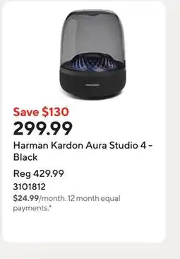 Staples Harman Kardon Aura Studio 4 - Black offer