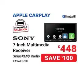 Visions Electronics SONY 7-Inch Multimedia Receiver offer