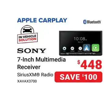Visions Electronics SONY 7-Inch Multimedia Receiver offer