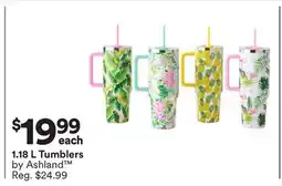 Michaels 1.18 L Tumblers by Ashland offer