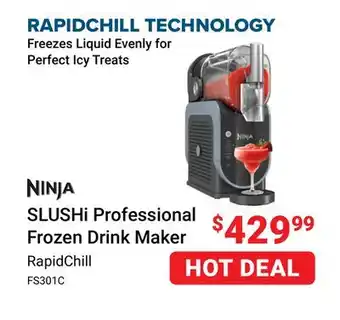 Visions Electronics Ninja SLUSHi Professional Frozen Drink Maker offer