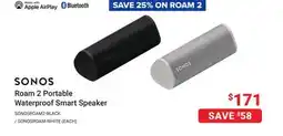 Visions Electronics Roam 2 Portable Waterproof Smart Speaker offer