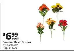 Michaels Summer Basic Bushes by Ashland offer