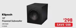 Visions Electronics Klipsch 10 Powered Subwoofer offer