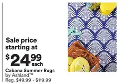 Michaels Cabana Summer Rugs by Ashland offer