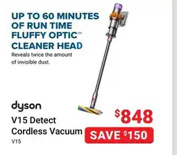 Visions Electronics Dyson V15 Detect Cordless Vacuum offer