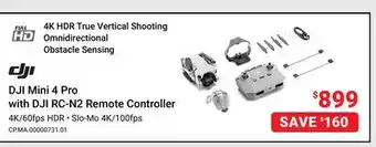Visions Electronics DJI Mini 4 Pro with DJI RC-N2 Remote Controller offer
