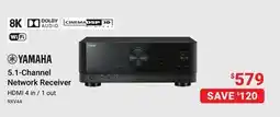Visions Electronics Yamaha 5.1-Channel Network Receiver offer
