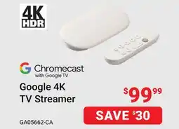 Visions Electronics Google 4K TV Streamer offer