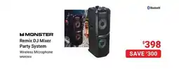 Visions Electronics Monster Remix DJ Mixer Party System offer