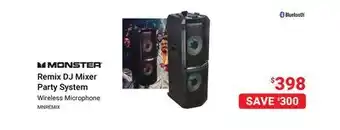 Visions Electronics Monster Remix DJ Mixer Party System offer