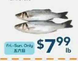 Oceans Fresh Food Market Jumbo Sea Bass Size 600-800 offer