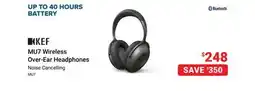 Visions Electronics KEF MU7 Wireless Over-Ear Headphones offer