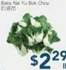 Oceans Fresh Food Market Yu Bok Choy offer