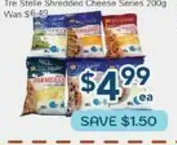 Oceans Fresh Food Market Tre Stelle Shredded Cheese Series offer