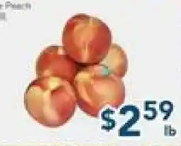 Oceans Fresh Food Market Whole Peach offer