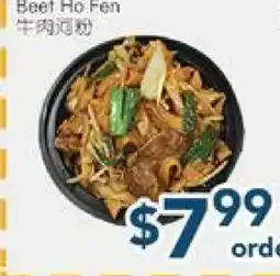Oceans Fresh Food Market Beef Ho Fen offer