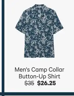 Joe Fresh Men's Camp Collar Button-Up Shirt offer