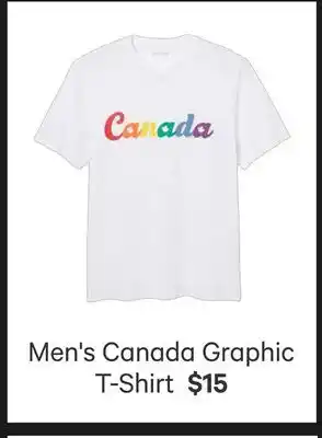 Joe Fresh Men's Canada Graphic T-Shirt offer