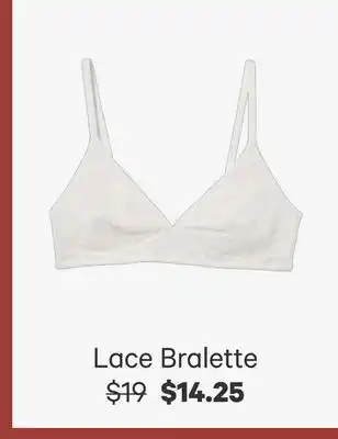 Joe Fresh Lace Bralett offer