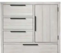 The Brick Haven Bedroom 6-Drawer Dresser, 65W x 39H - White offer