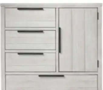 The Brick Haven Bedroom 6-Drawer Dresser, 65W x 39H - White offer