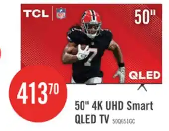 The Brick TCL 50 QLED Pro 4K UHD HDR Pro+ 60Hz Google Smart TV (50Q651G-CA) offer