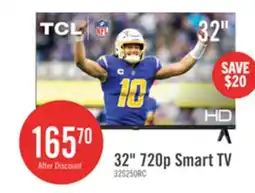 The Brick TCL 32 720p HD LED 60Hz Roku Smart TV (32S250R-CA) offer