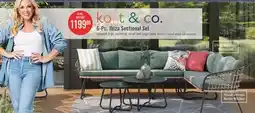 The Brick Kort & Co Ibiza 6-Piece Conversation Set offer
