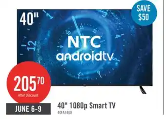 The Brick NTC 40 1080p HD Smart Android TV offer