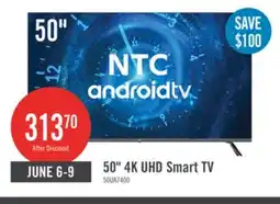 The Brick NTC 50 UHD Smart Android TV offer