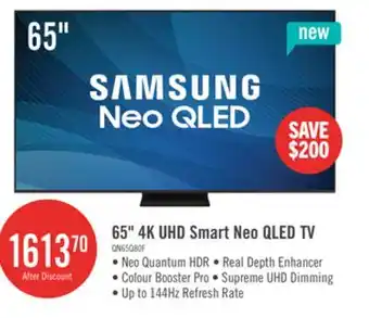 The Brick Samsung 65 QN80F Neo QLED 4K AI Smart TV (QN65QN80FAFXZC) offer