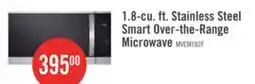 The Brick LG 1.8 Cu. Ft. Over-the-Range Microwave with EasyClean and Sensor Cooking - Smudge Proof Stainless offer