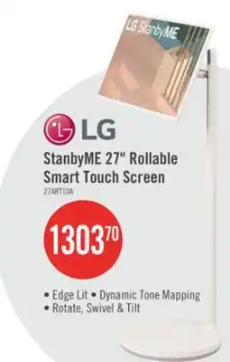 The Brick LG StanbyME 27 Rollable Smart Touch Screen offer