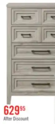 The Brick Halo Bedroom Chest of Drawers with LED Light, 4-Drawer, 32W x 48H, Glam - White offer