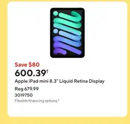 Staples Apple iPad mini 8.3 Liquid Retina Display offer